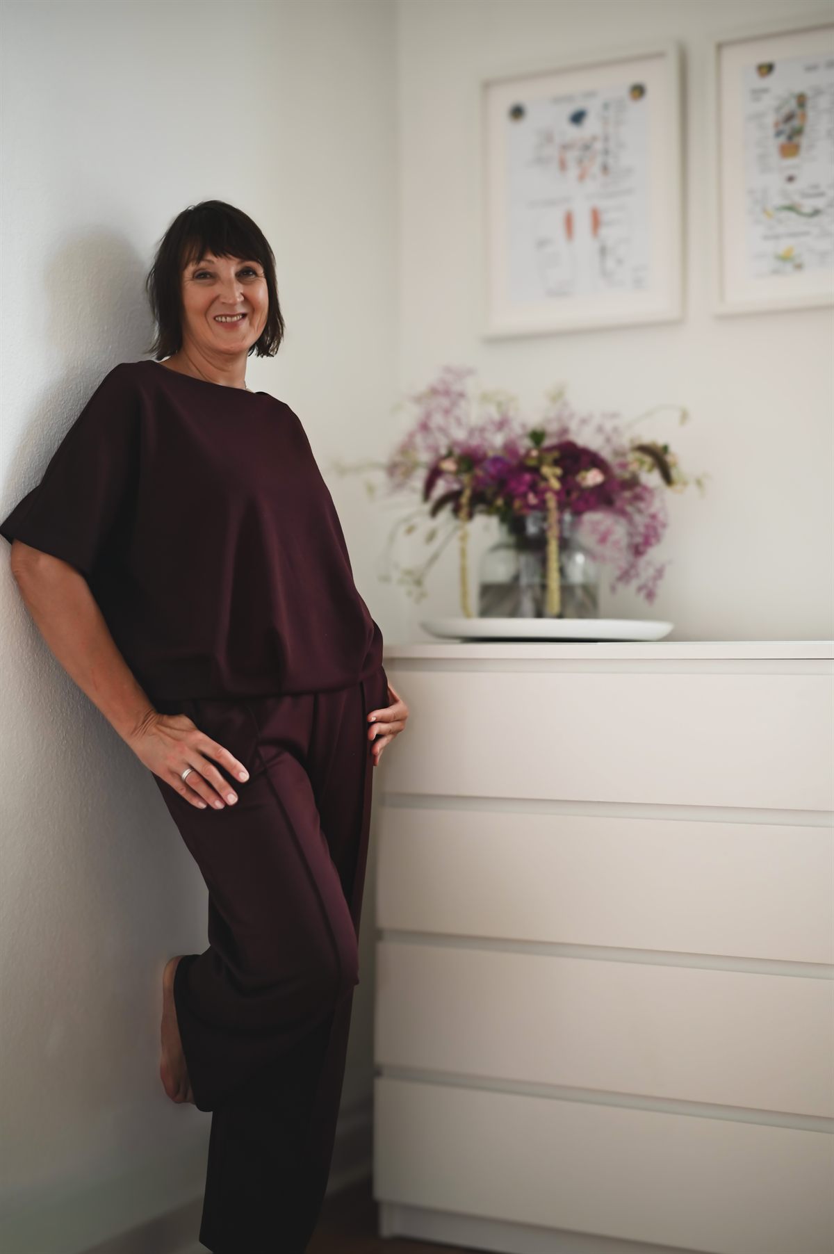 Judith Hausmann in ihrer Praxis